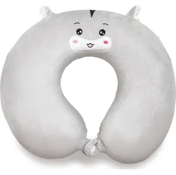 Obraz KUFRYPLUS Cestovní polštářek s paměťovou pěnou TPMF28 Křeček 28 x 30 cm