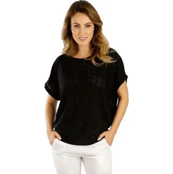 Dámské tričko Dámské letní triko Litex 5F014 černá XL