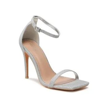 Dámské sandále Sandály DeeZee FB89725-19 Stříbrná 41