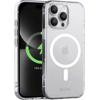 Pouzdro na mobilní telefon CRONG Čirý kryt MAG iPhone 16 Pro MagSafe Case (čirý)