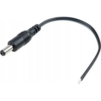 Příslušenství pro LED osvětlení DC napájecí konektor 5,5/2,1 mm samice s kabelem pro LED pásky