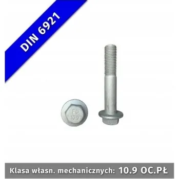 Šroub Šroub s límcem M16×60-10.9 fl Zn DIN 6921 - 1 ks