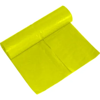 Pytle na odpadky Pytle na odpad 240l, 15ks/role, 60my, 100x120cm, žluté