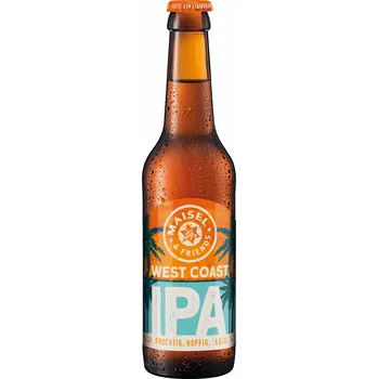 Pivo Maisel & Friends West Coast IPA pivo 24x0,33l - sklo