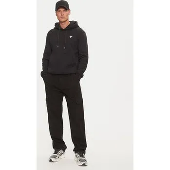 Pánské kalhoty Guess Chino kalhoty M4YB40 WGCV1 Černá Regular Fit 36_34