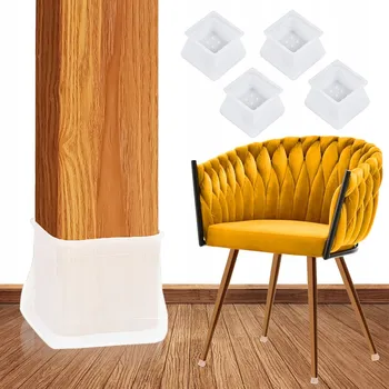 Podložka pod nábytek 4x NÁSTAVCE / PATKY NA NOHY STOLU ŽIDLE 40 MM