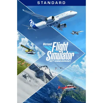 Počítačová hra Microsoft Flight Simulator Standard 40th Anniversary Edition