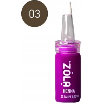 Tužka na obočí Henna na obočí Zola 03 Taupe brown, 10 g