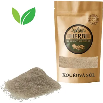 Koření Herbi Kouřová sůl, 50 g – uzené aroma pro grilování a marinády