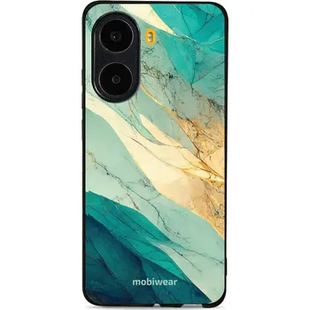 Pouzdro na mobilní telefon Lesklý kryt Mobiwear Glossy - Xiaomi Poco X7 Pro - G024G - Zlatavý a zelenkavý mramor (Prémiové lesklé pouzdro, obal, kryt Mobiwear Glossy na mobil Xiaomi Poco X7 Pro - G024G - Zlatavý a zelenkavý mramor, materiál Plast + TPU silikon - krytí po všech)