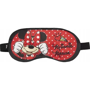 Škraboška na spaní Maska na spaní na oči Minnie Mouse Mickey Červená