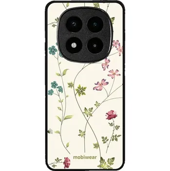 Pouzdro na mobilní telefon Lesklý kryt Mobiwear Glossy - Xiaomi Poco X7 - G035G - Tenké rostlinky s květy (Prémiové lesklé pouzdro, obal, kryt Mobiwear Glossy na mobil Xiaomi Poco X7 - G035G - Tenké rostlinky s květy, materiál Plast + TPU silikon - krytí po všech stranách,)