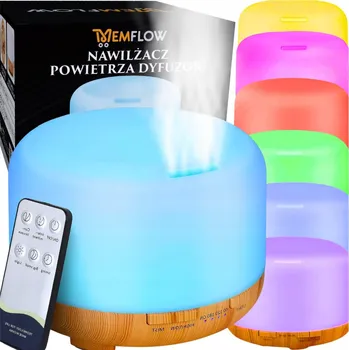 Zvlhčovač vzduchu ZVLHČOVAČ VZDUCHU VZDUCHU DIFUZÉR ESENCIÁLNÍCH OLEJŮ AROMATERAPIE 300 ml VÝKONNÝ