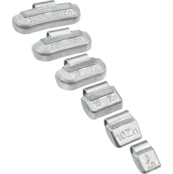 Sada na opravu pneumatiky Akční sada zinková závaží pro plechové disky, 5 - 30g, Fivestars - 30-00-60