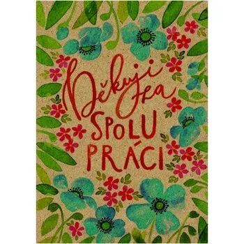 Přáníčko BeBechy – recyklovaný papír - Spolupráce tiskopis