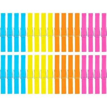 Sušák na prádlo Kolíčky plastové, vícebarevné, 32 ks