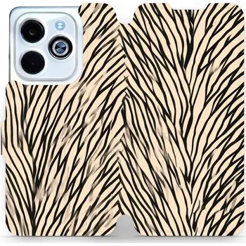 Pouzdro na mobilní telefon Flipové pouzdro Mobiwear - Infinix HOT 40i - VA52S V koruně stromu (Knížkové flip pouzdro, obal, kryt na mobil Infinix HOT 40i - VA52S V koruně stromu, materiál Umělá kůže + TPU - ochrana 360°, stojánek, silikonová vanička, magnetické zavírání)