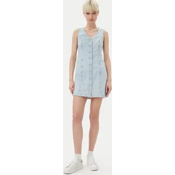 Dámské šaty Levi's® Džínové šaty Vianna Vest 001WL-0000 Světle modrá Regular Fit M