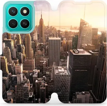 Pouzdro na mobilní telefon Flipové pouzdro Mobiwear - Honor X8c - M138P New York (Knížkové flip pouzdro, obal, kryt na mobil Honor X8c - M138P New York, materiál Umělá kůže + TPU - ochrana 360°, stojánek, silikonová vanička, magnetické zavírání)