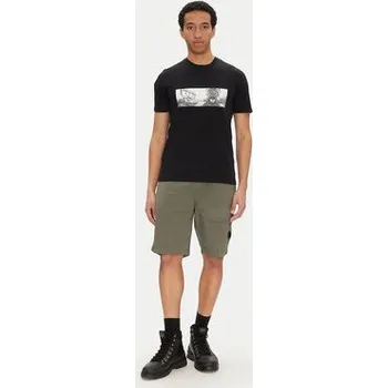 Dámské kraťasy C.P. Company Šortky z materiálu 18CMBE172A006439G Šedá Relaxed Fit 52