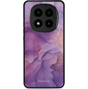 Pouzdro na mobilní telefon Lesklý kryt Mobiwear Glossy - Xiaomi Poco X7 - G050G - Fialový mramor (Prémiové lesklé pouzdro, obal, kryt Mobiwear Glossy na mobil Xiaomi Poco X7 - G050G - Fialový mramor, materiál Plast + TPU silikon - krytí po všech stranách, neošoupatelný potisk, tenk