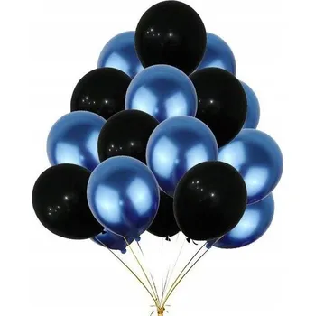 Balónek BALÓNKY TMAVĚ MODRÉ A ČERNÉ ELEGANTNÍ A MÓDNÍ TMAVĚ MODRÁ