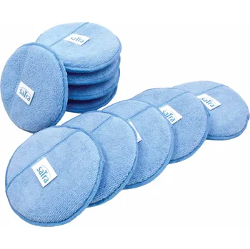 SATRA S-CL10W, Houbičky na voskování z mikrovlákna | aplikace vosků a past, ochrana laku, sada---