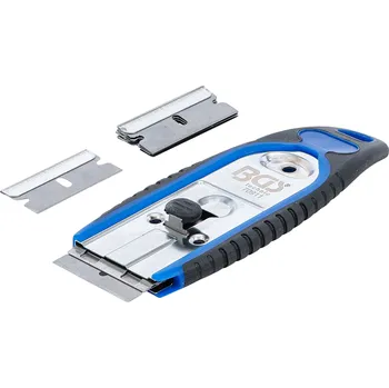 Dílna BGS 70911, Škrabka na plakety | 40 mm | s 6 škrabacími čepelemi