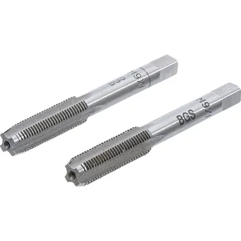 Sada závitníků | předřezávací a dokončovací závitník BGS 1900-M9X1.0-B | M9 x 1,0 mm | 2dílná