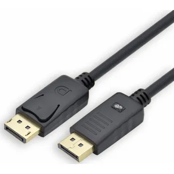 Video kabel DisplayPort kabel 1,8 m M/M v 1,4, černý