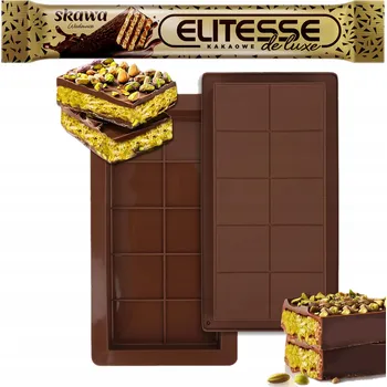 Nádoba na pečení 2x FORMIČKA SILIKONOVÁ FORMA NA ČOKOLÁDU DUBAJSKÁ TABULKA VIRAL DUBAJ