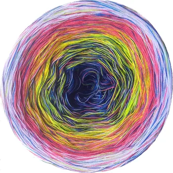 Příze Duhové klubko Crazzy9 Délka návinu/Hmotnost: 1000 m/192 g