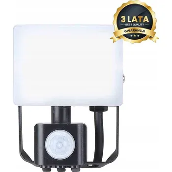 LED reflektor 10W s PIR čidlem 950lm 5000K