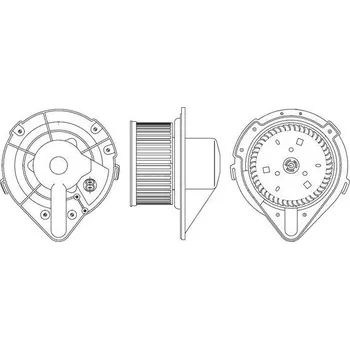 vnitřní ventilátor MAHLE AB 172 000S