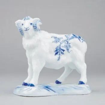 Jednorázové nádobí Cibulák Beran na podstavci 10 cm Originál Český porcelán Dubí 2. jakost