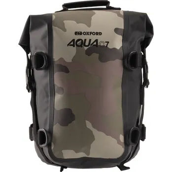 Motodoplněk Moto brašna na padací rám Oxford AQUA C7 Crash Bar bag 7 l maskáčová