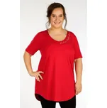 Dámská červené tunika Litex 5F126 červená XL