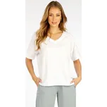 Dámská lněná halenka Litex 5F098 bílá L