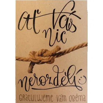 Přáníčko BeBechy – recyklovaný papír – Nerozdělí tiskopis