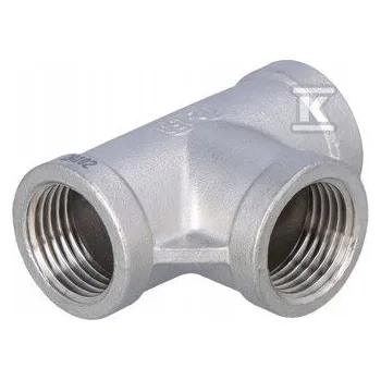 Fitinka Gebo T-rozdělovač 1/2" závitový z nerezové oceli