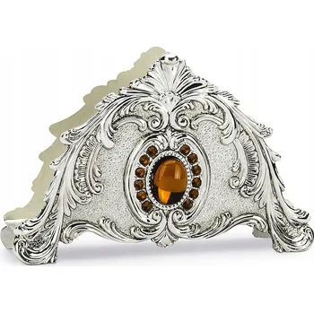 Papírový ubrousek UBROUSEK STOJAN DRŽÁK UBROUSKY kovový STŘÍBRNÝ