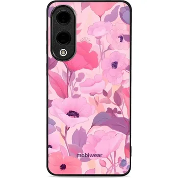 Pouzdro na mobilní telefon Lesklý kryt Mobiwear Glossy - Samsung Galaxy S25 Edge - GP74G Růžové květy snů (Prémiové lesklé pouzdro, obal, kryt Mobiwear Glossy na mobil Samsung Galaxy S25 Edge - GP74G Růžové květy snů, materiál Plast + TPU silikon - krytí po všech stranách,)