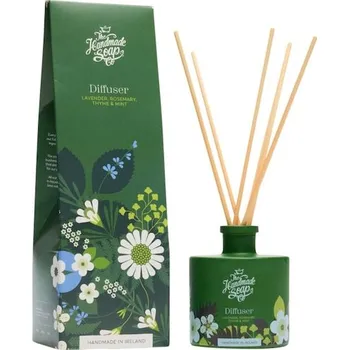 Vůně do bytu The-Handmade-Soap Collection Lavender,-Rosemary,-Thyme-MintRákosový vonný difuzér 200 ml (3&nbsp;950,00 Kč / 1 l)