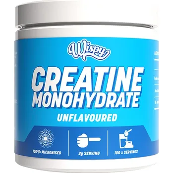 Kreatin Wispy Creatine Monohydrate 300 g Příchuť: Přírodní bez příchutě