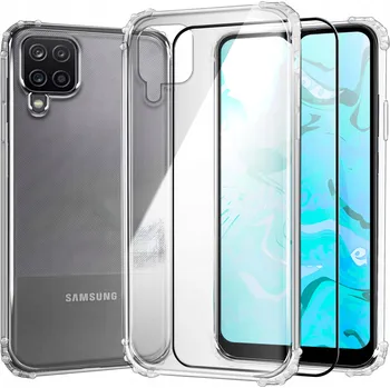 Pouzdro na mobilní telefon Zadní Kryt Hello Case pro Samsung Galaxy A12, Galaxy M12 bezbarvý
