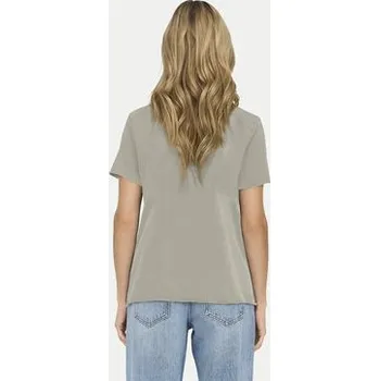 Dámské oblečení ONLY T-Shirt Lucy 15307412 Šedá Regular Fit L