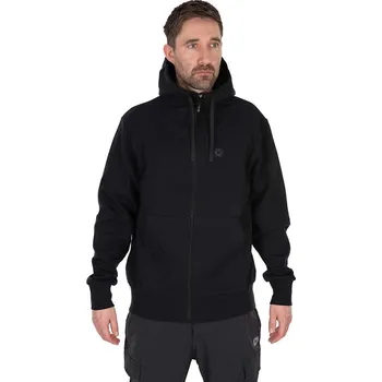 Rybářské oblečení Matrix Mikina Zipped Hoody Black Stealth M