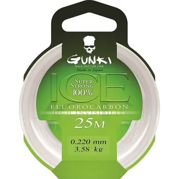 Gunki Vlasec Fluorocarbone Ice 0,34mm