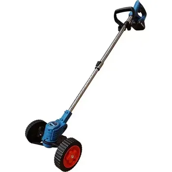 Křovinořez HAYAMI Akumulátorový křovinořez s kolečky Hayami HA-1025 + 2x baterie + nástavce + čepele + nože