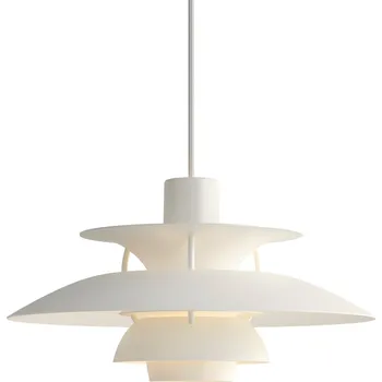 LOUIS POULSEN Závěsná lampa PH 5 Mini, Monochrome white